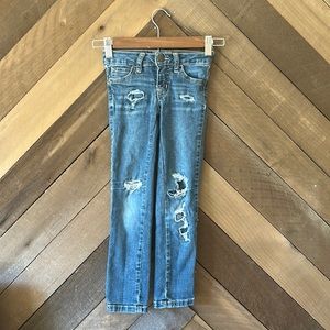 Justice Super skinny mid rose jeans size 6slim